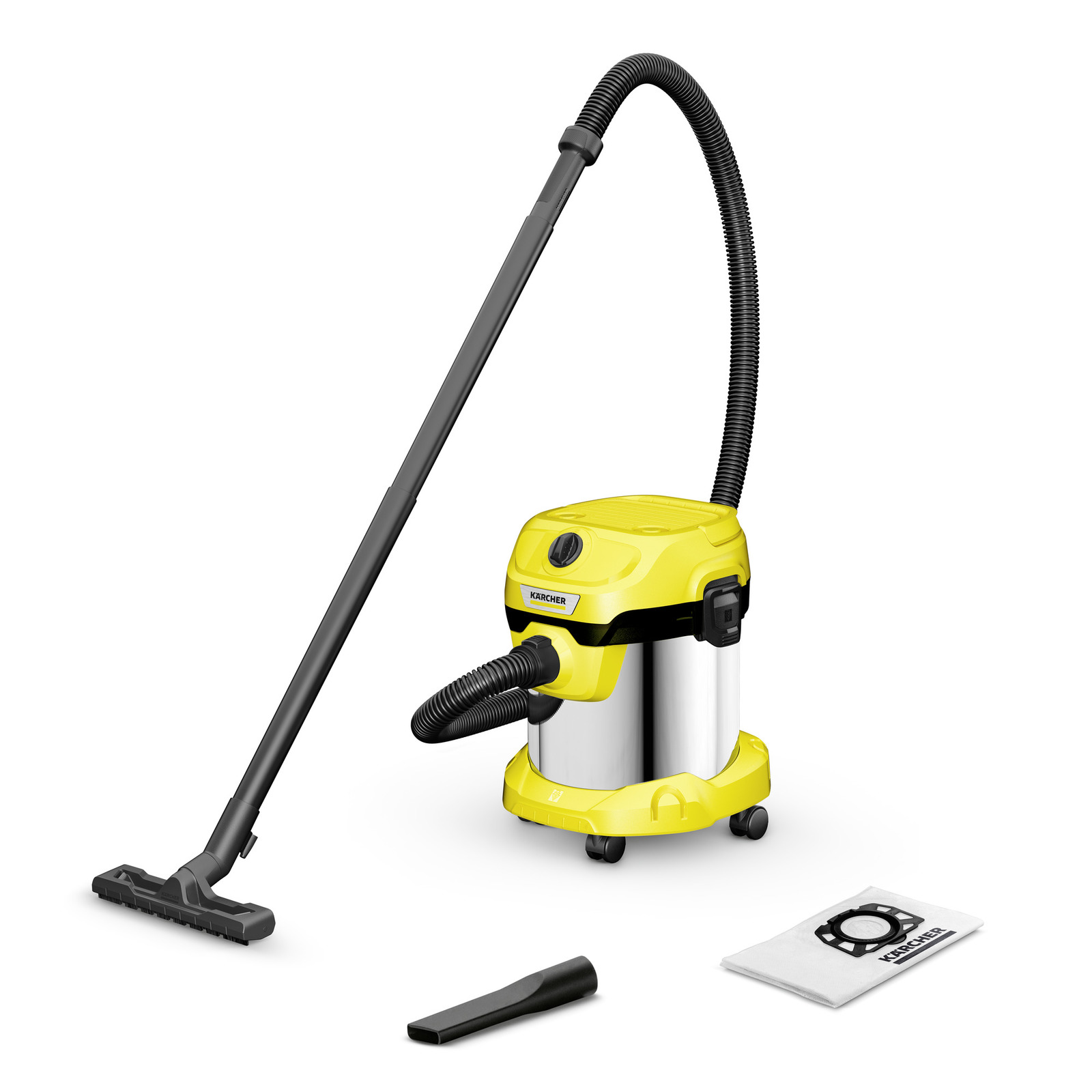 KARCHER - WD 2 Plus Aspiratore solidi - liquidi