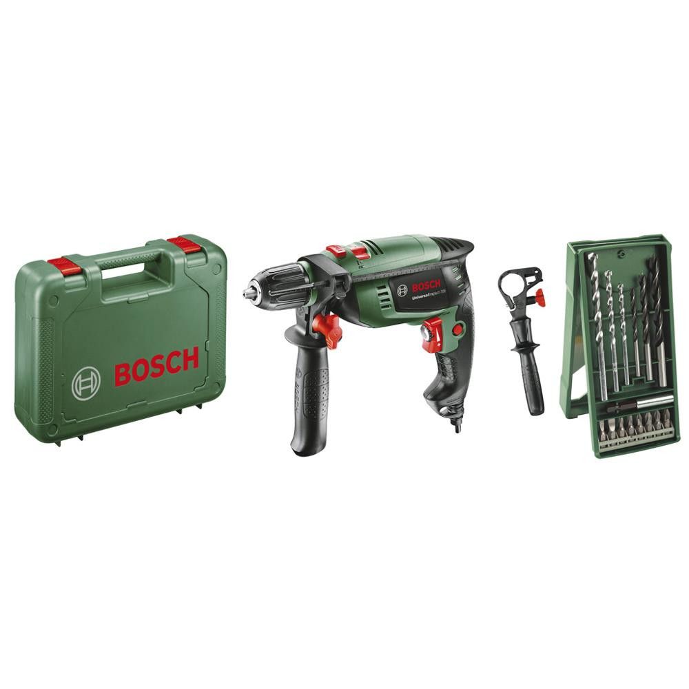 BOSCH - UniversalImpact700 + 15 pezzi XLINE