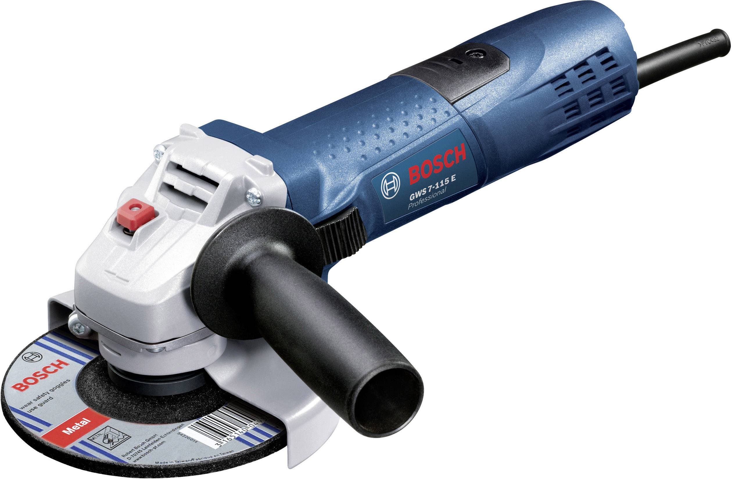 BOSCH- Smerigliatrice mini angolare GWS 7-115 E