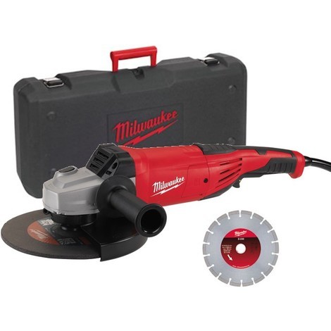 MILWAUKEE- Kit smerigliatrice + disco AG22-230 DMS + DISCO
