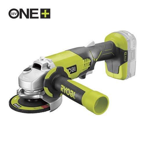 RYOBI- Smerigliatrice angolare R18AG-0