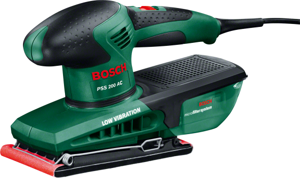 BOSCH- Levigatrice orbitale PSS 200 AC