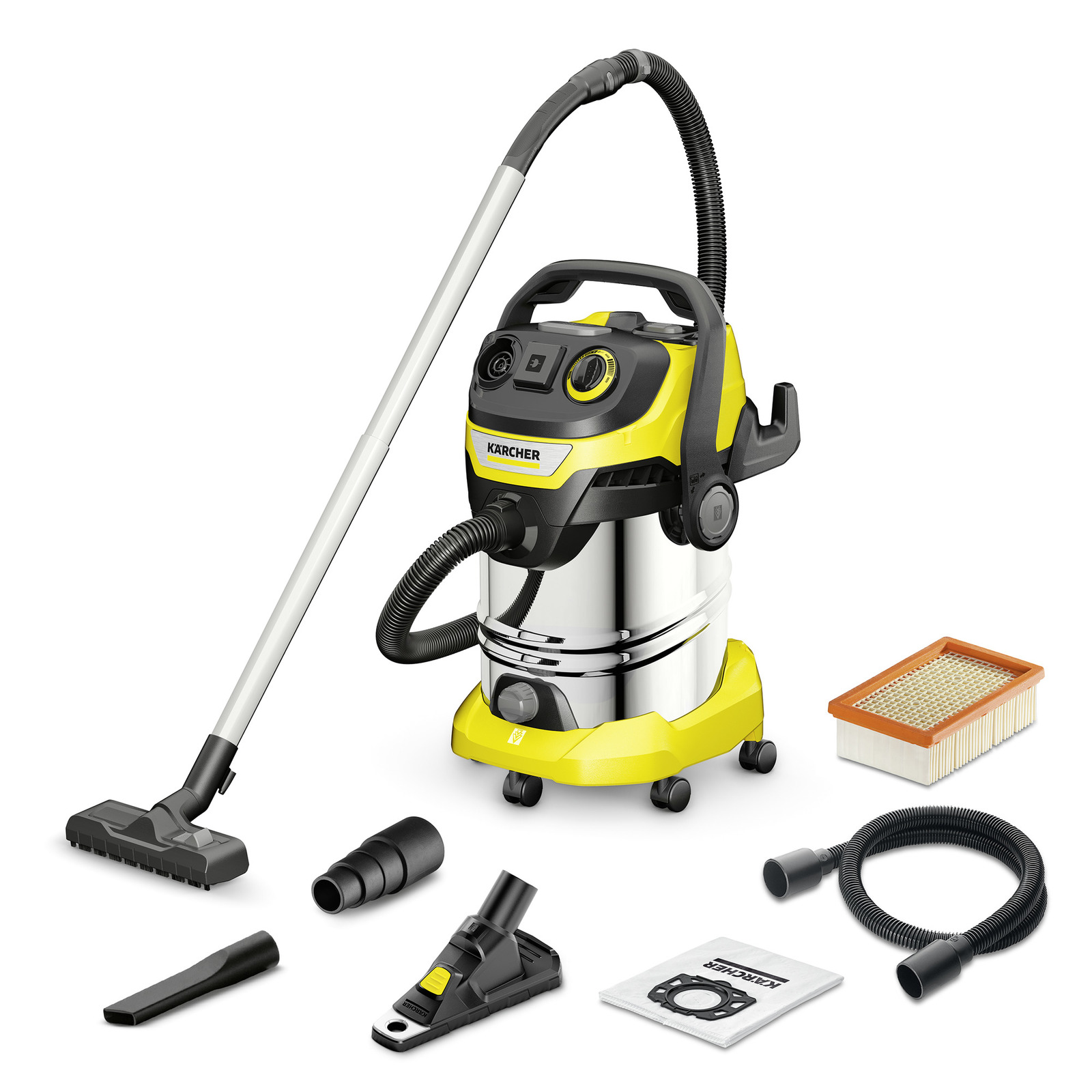 KARCHER - WD 6 P S V-30/6/22/T + DDC Aspiratore solidi - liquidi 