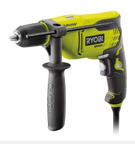 RYOBI- Trapano a percussione 680W RPD680-K