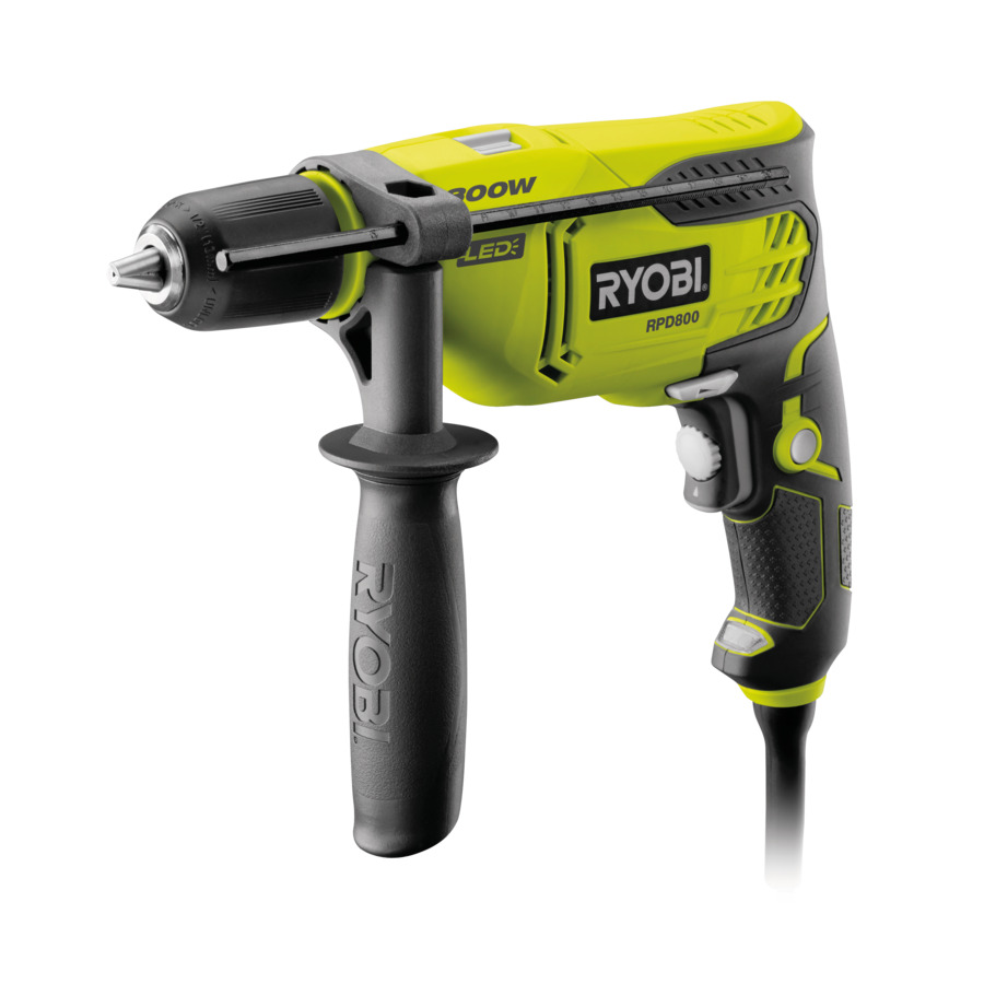 RYOBI- Trapano a percussione 800 W RPD800-K