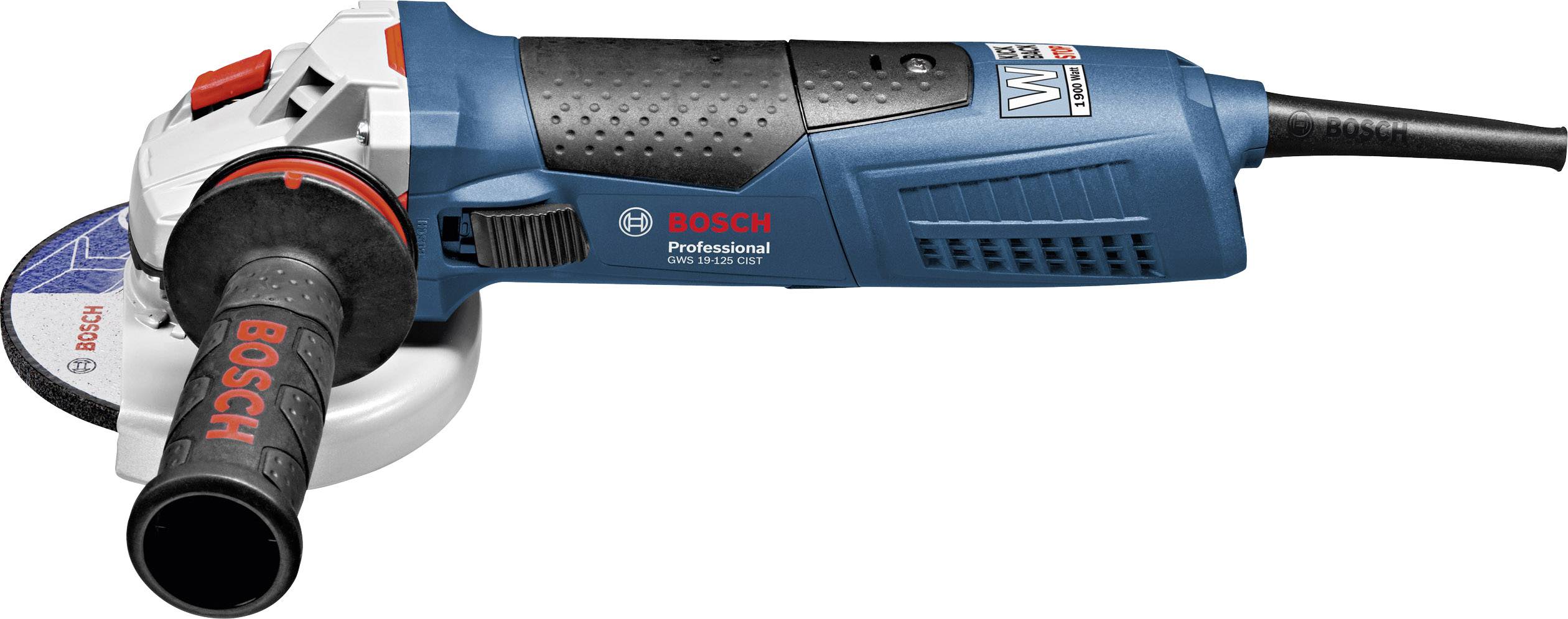 BOSCH- Smerigliatrice angolare GWS 19-125 CIST